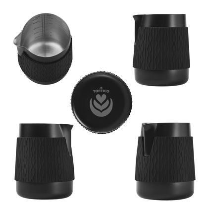 TOFFICO Handleless Latte Art Milk Pitcher
