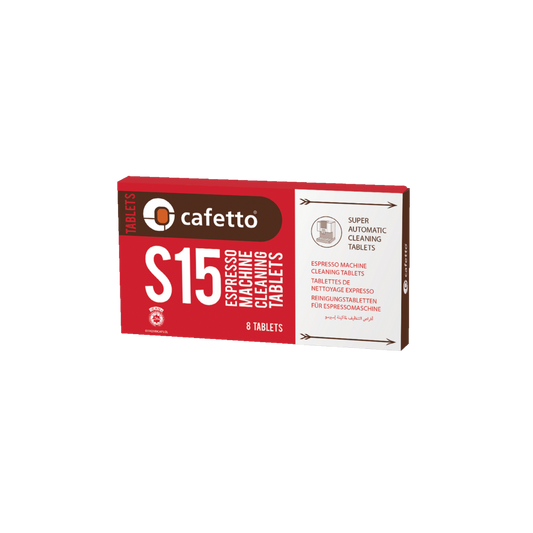 Cafetto S15 Espresso Machine Cleaning Tablets (8 Tablets)