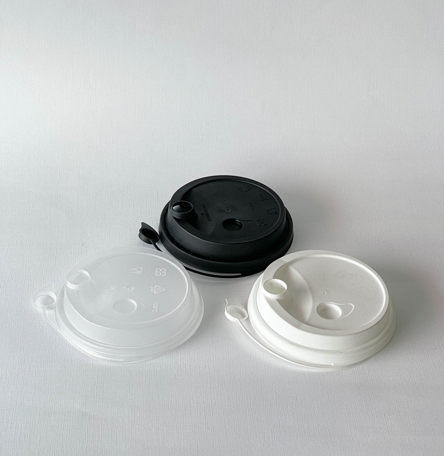 Double Wall Cups (Black) with Lid